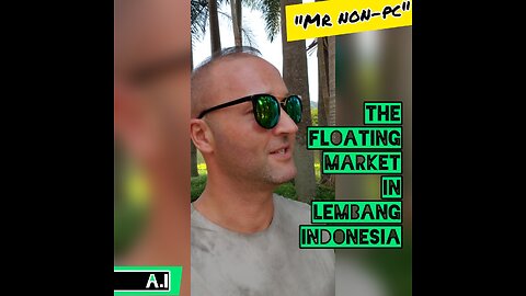 MR. NON-PC: The Floating Market In Lembang Indonesia