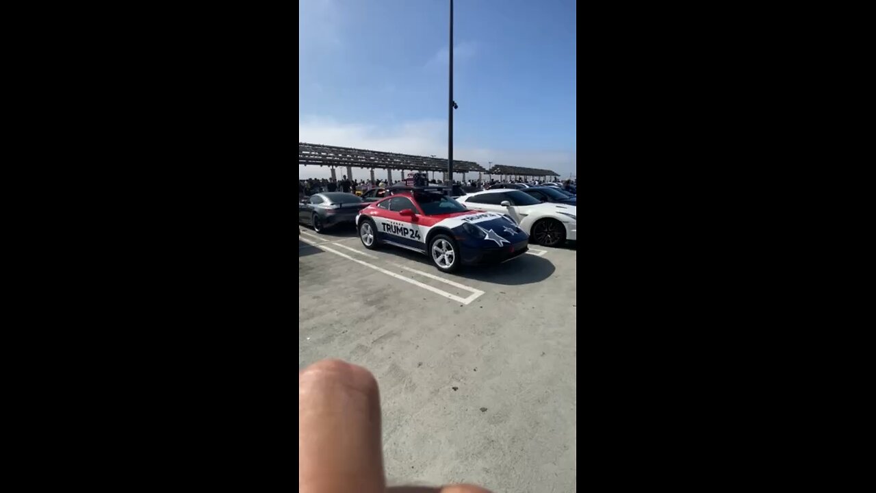 trump porche dakar rally
