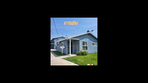 For Sale 5 Units 🏢