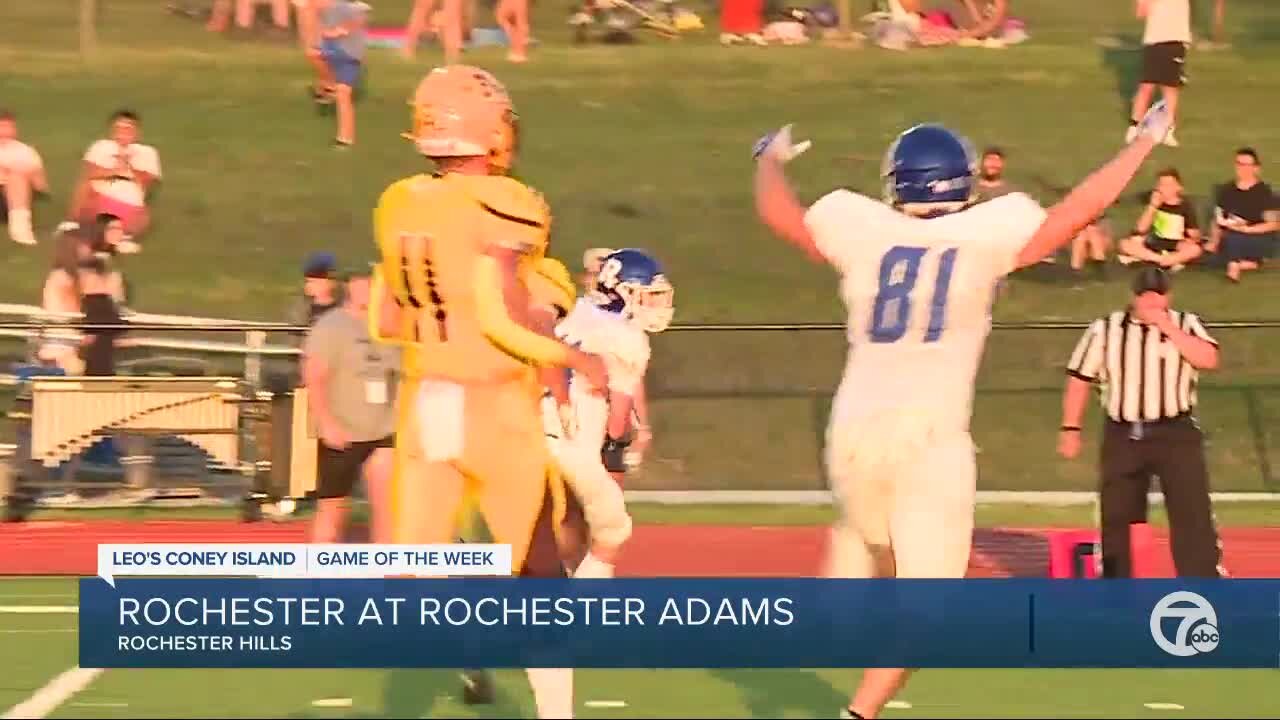 Rochester Adams beats Rochester in WXYZ Game of the Week