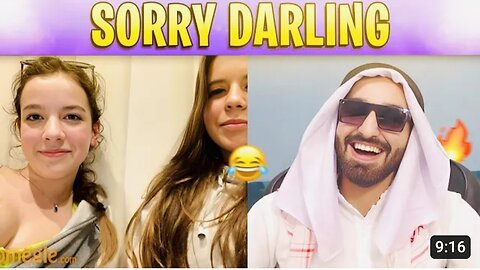 OMEGLE But Sorry Darling Funny Vedio