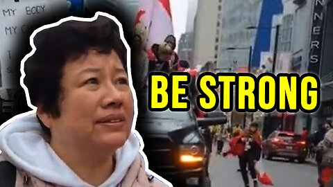 Woman from Communist China urges Canadians to STAND UP!