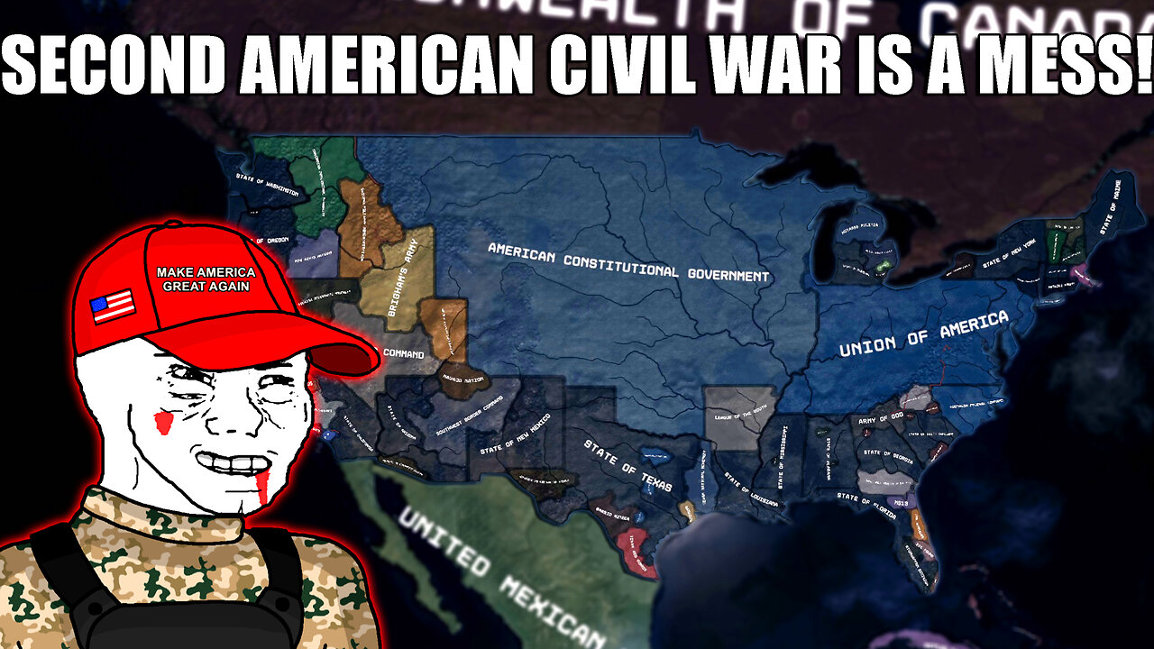 THE CIVIL WAR IS INSANE IN HOI4!