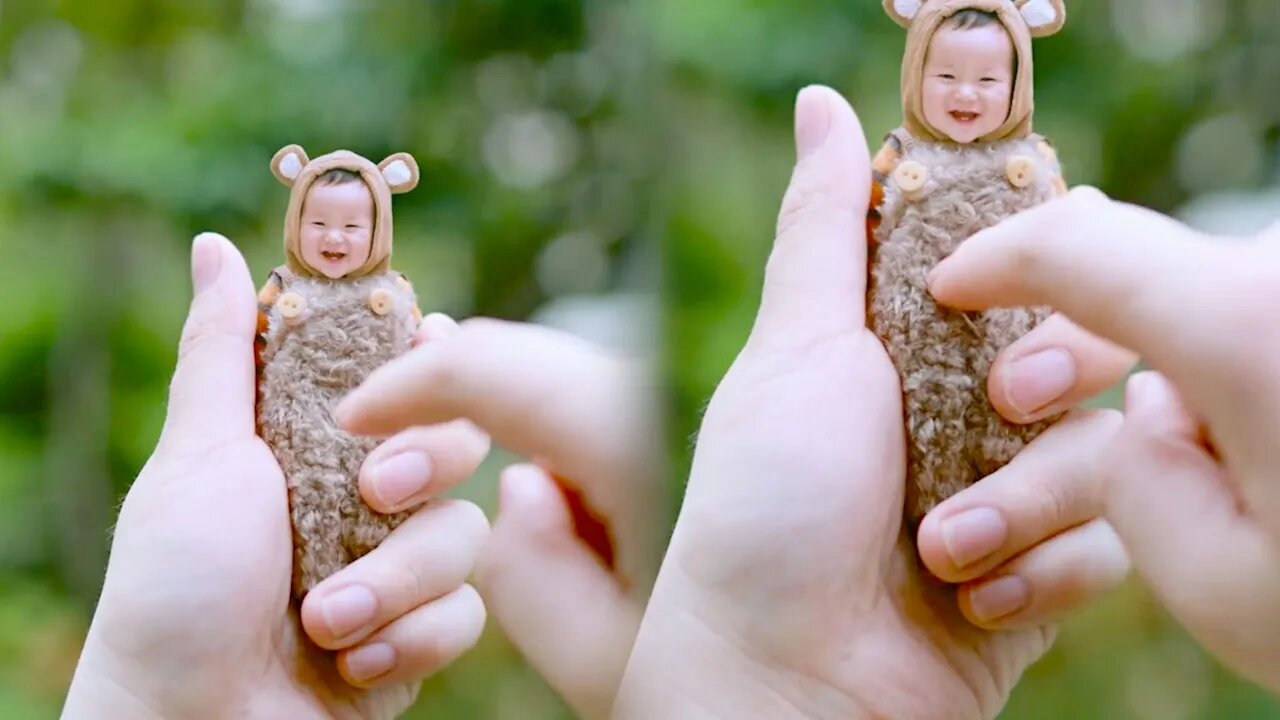 Such a baby is not cute