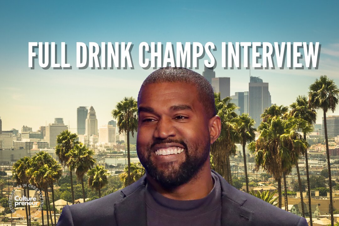 BANNED Ye West (Kanye West) FULL DRINK CHAMPS INTERVIEW