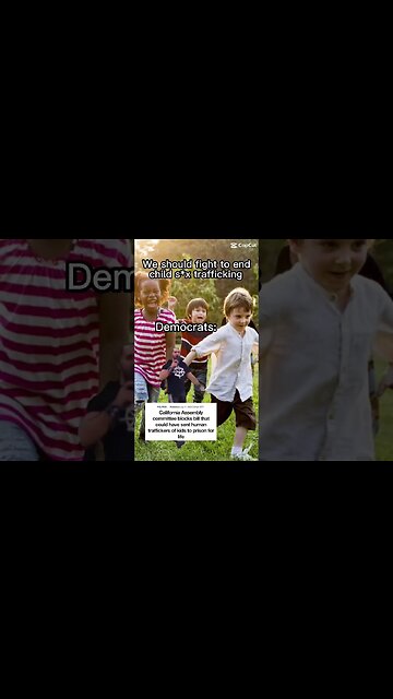 DEMOCRATS PROTECT CHILD TRAFFICKERS