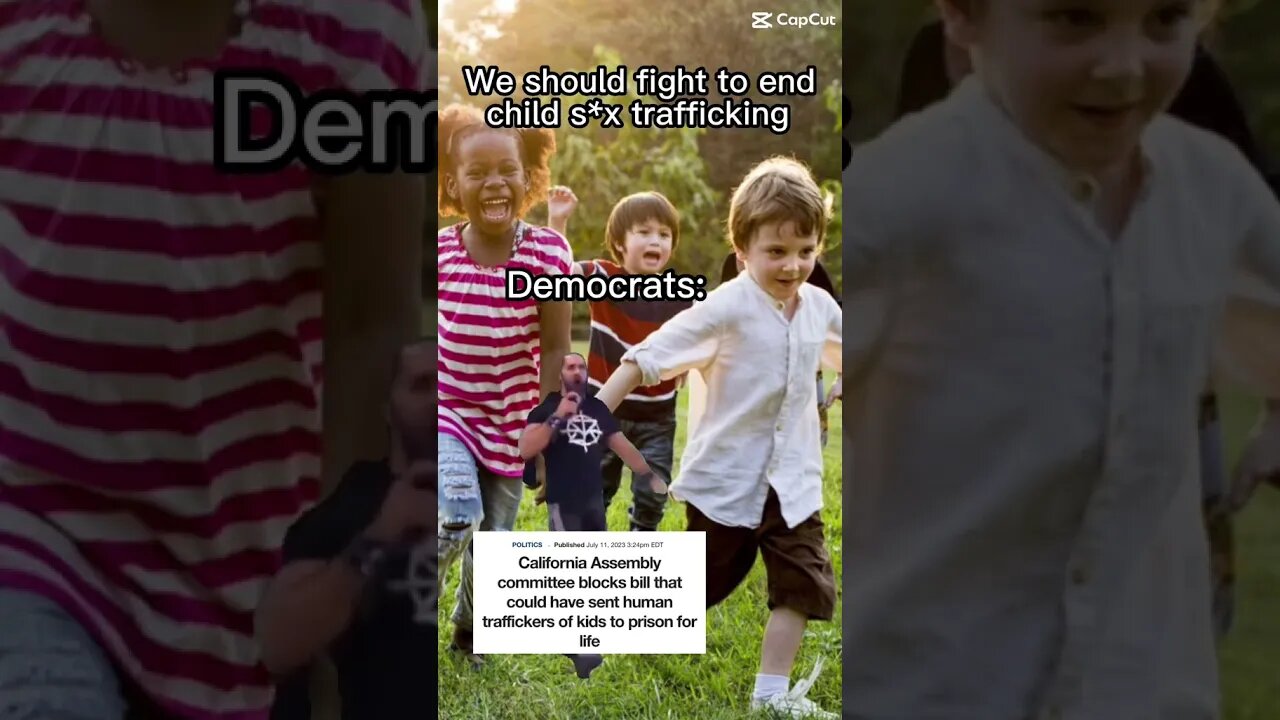 DEMOCRATS PROTECT CHILD TRAFFICKERS