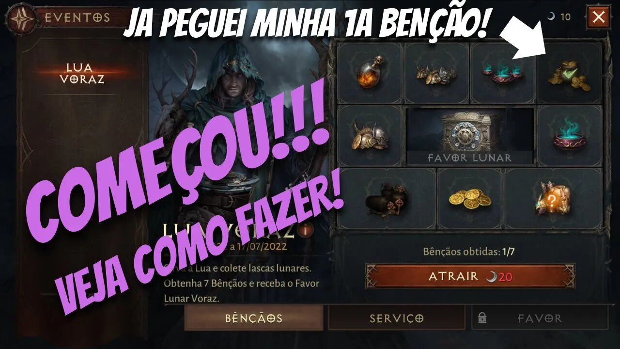 Diablo Immortal - Comecou novo evento Lua Voraz