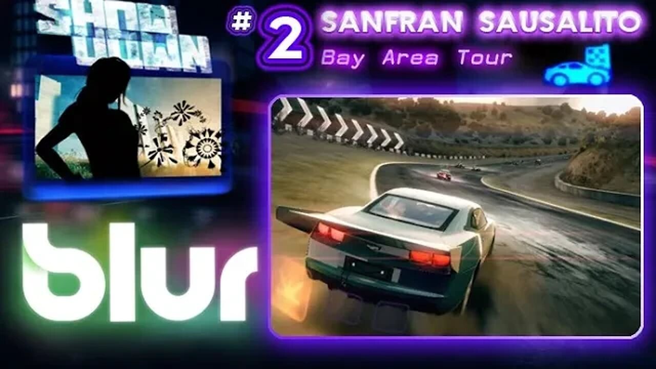 Blur: Showdown #2 - SanFran Sausalito (no commentary) Xbox 360