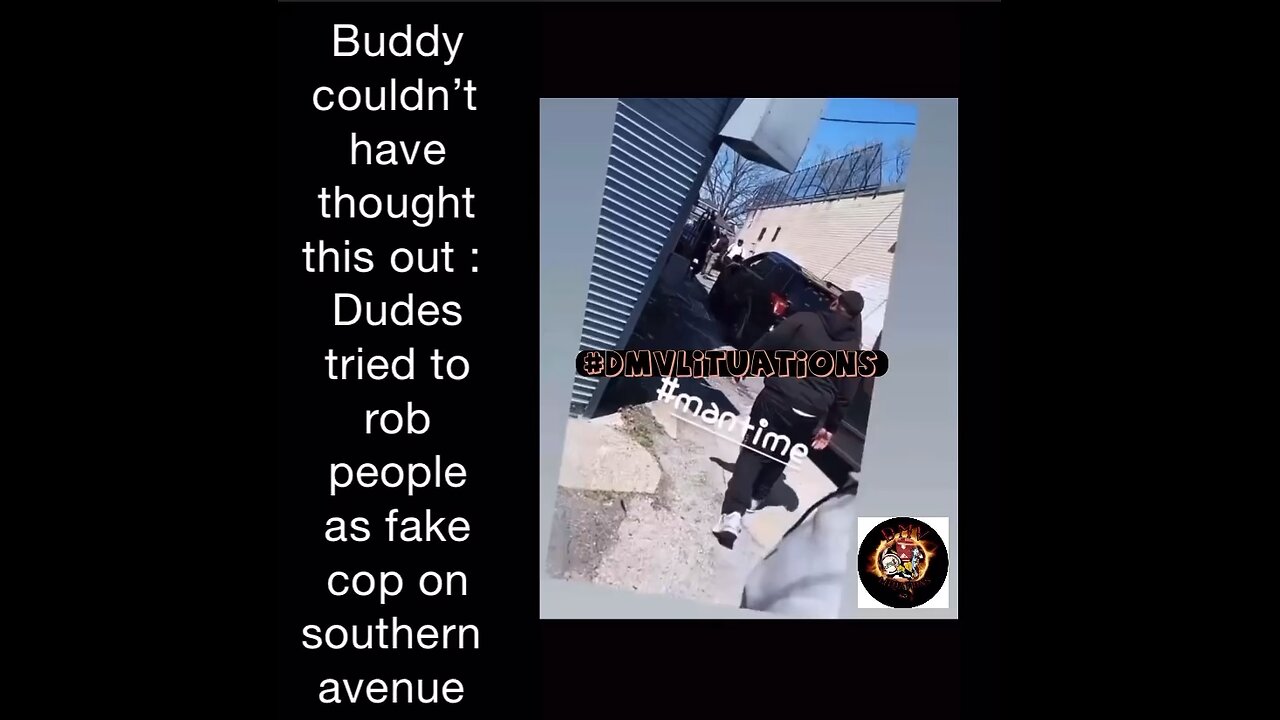 Impersonating police to try and rob people is insane to me 😂🤣😭