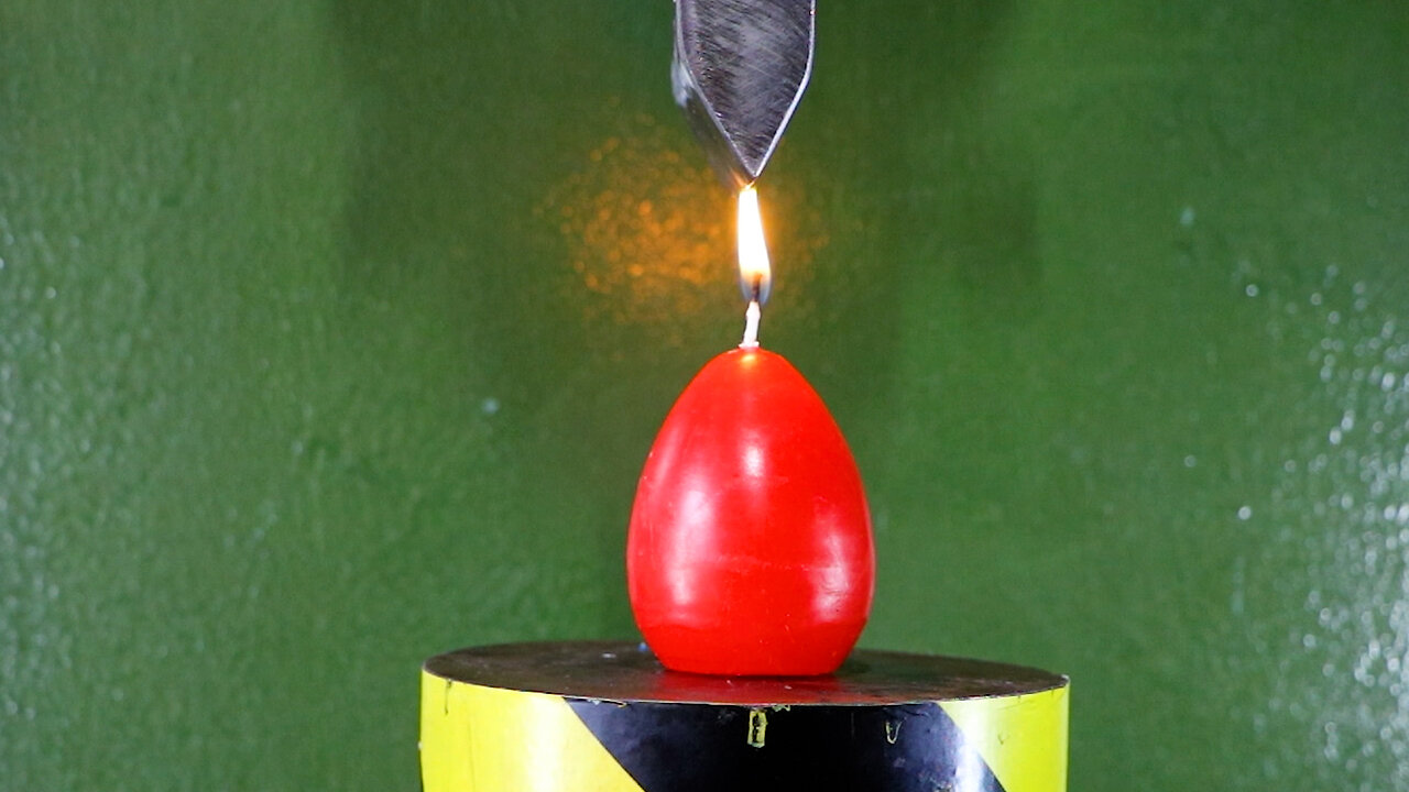 Candle Vs Hydraulic Press