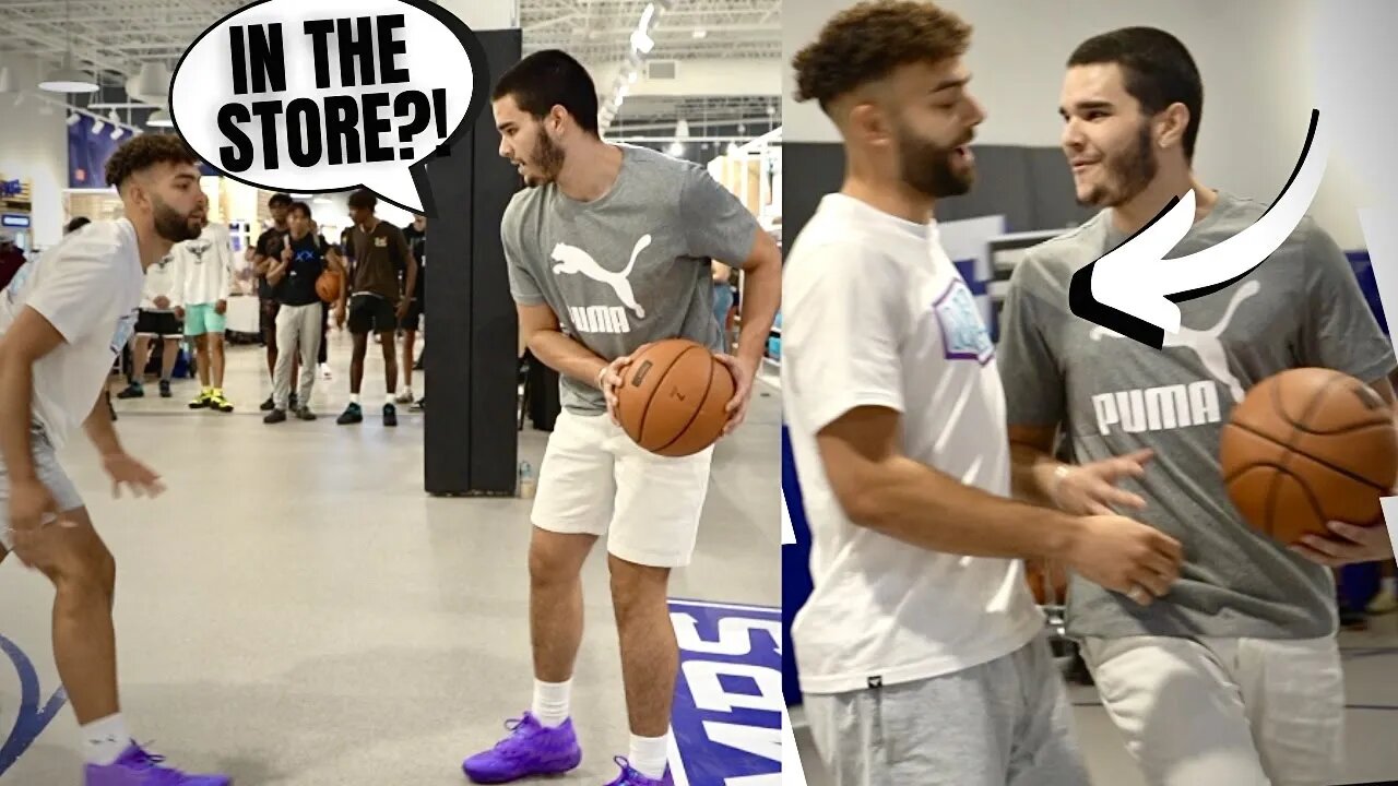 Hooper Calls ME Out To A 1v1 IN A STORE ...