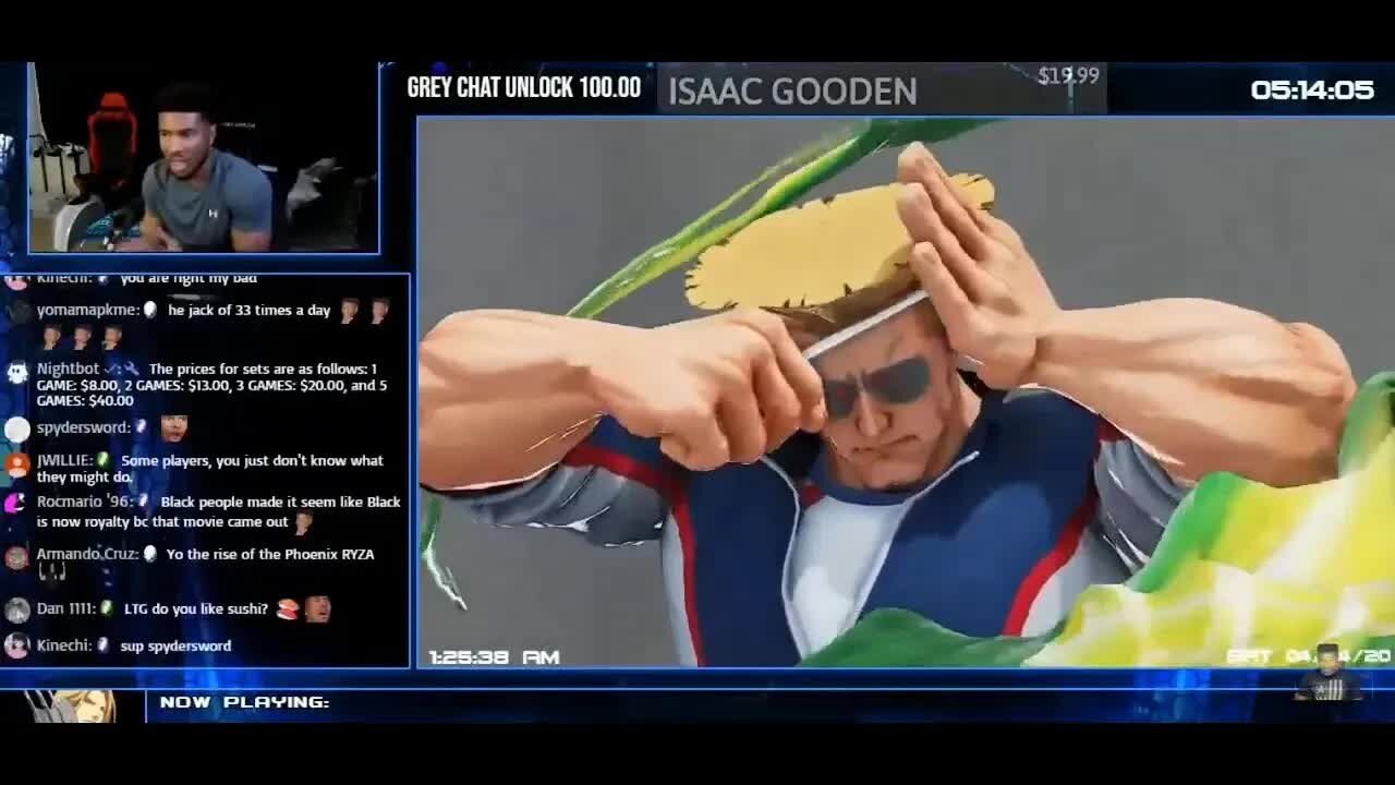 The sweeps from a GRUESOME Guile trigger LTG Full Set [Pool's Closed Reupload]