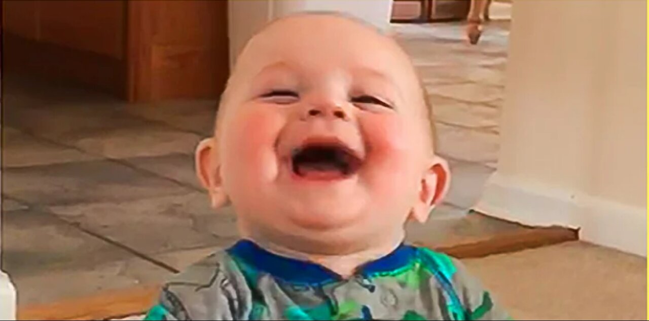 Cute And Funny Baby Laughing Hysterically Compilation