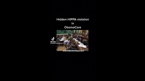 Obamacare eliminates HIPAA