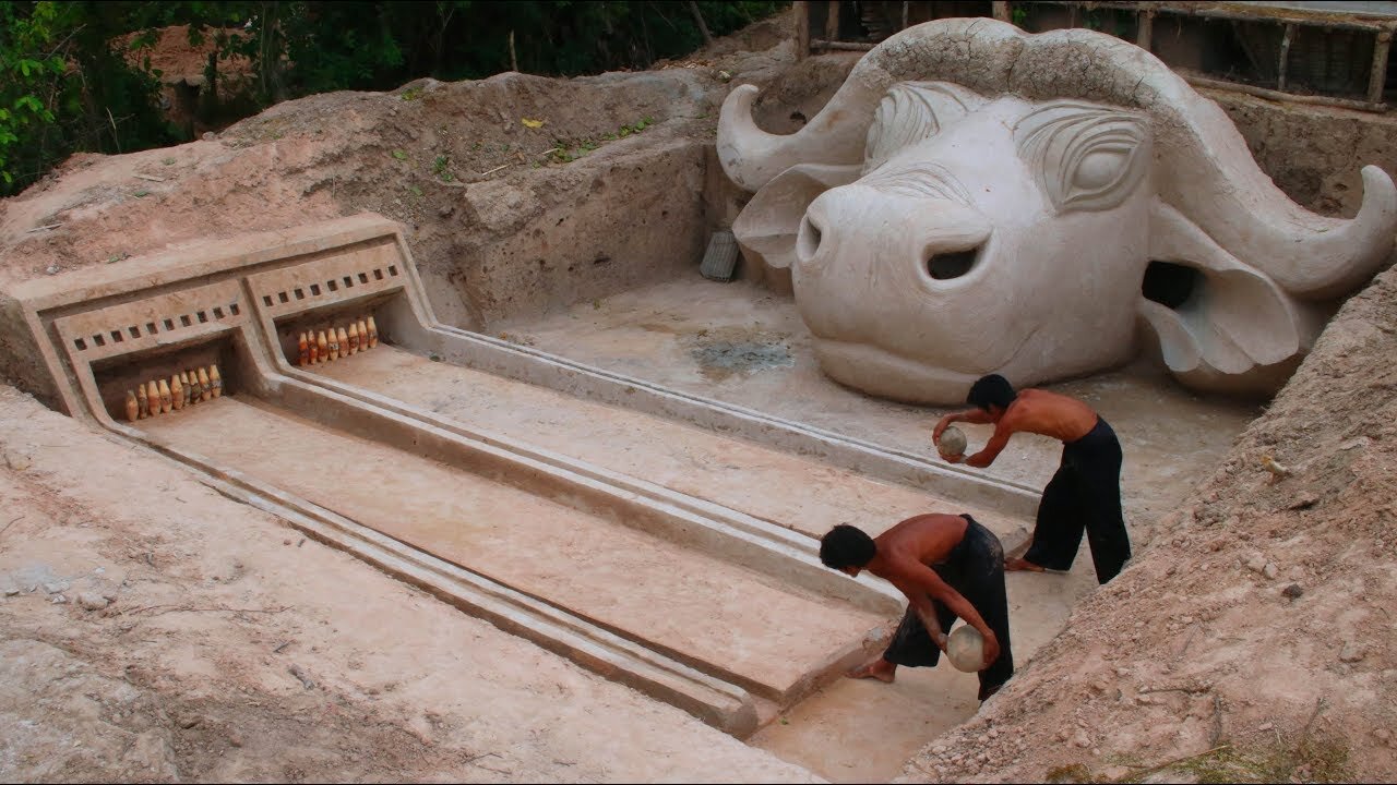 Most Unbelievable Creative! Made Bowling Table By Mud