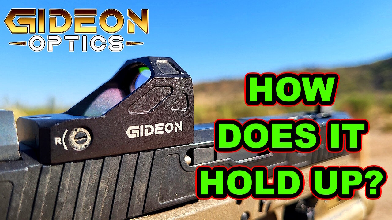 A Good Budget Pistol Red Dot | Gideon Optics Alpha