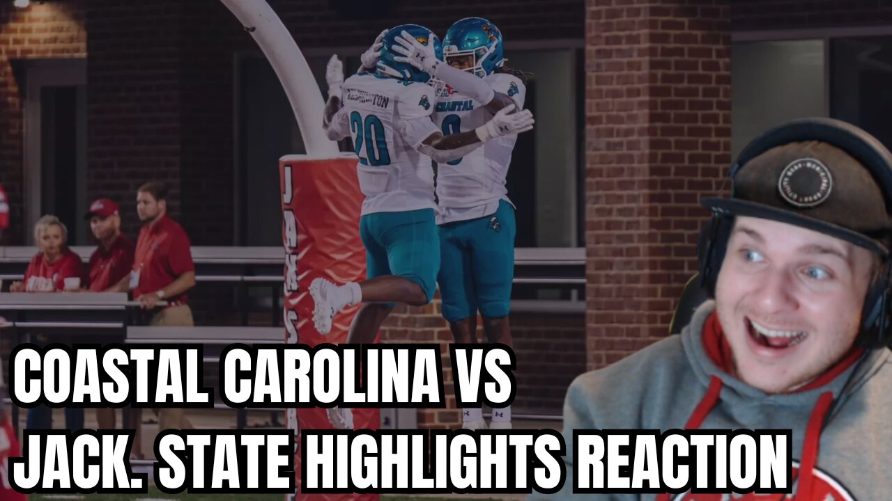 Coastal Carolina Chanticleers vs. Jacksonville State Gamecocks Highlights REACTION