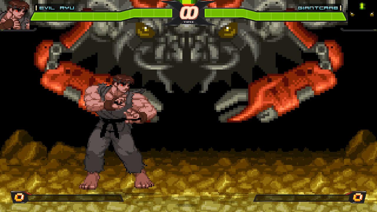 MUGEN - Evil Ryu vs. Giant Crab - Download