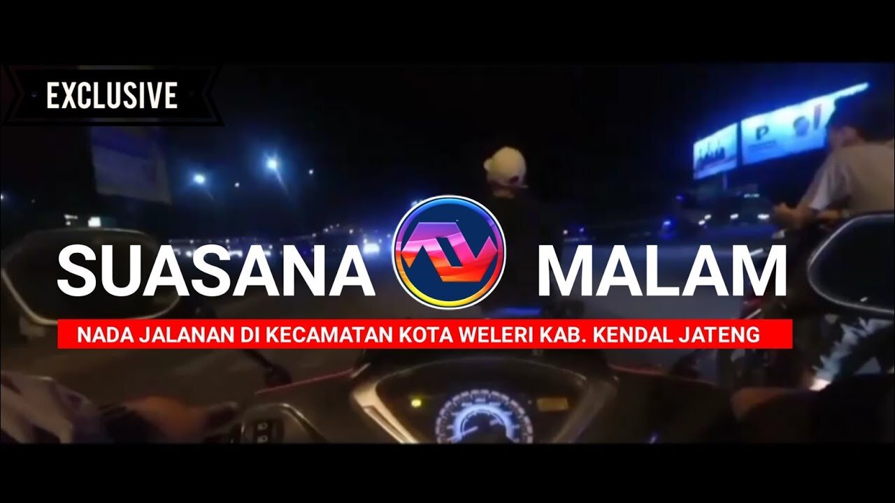 SUASANA MALAM NADA JALANAN DI WELERI KABUPATEN KENDAL