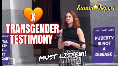 2638. Ex Trans Testimony 😍 Freedom