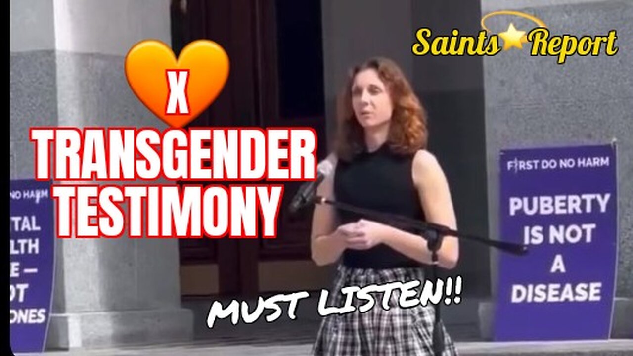 2638. Ex Trans Testimony 😍 Freedom