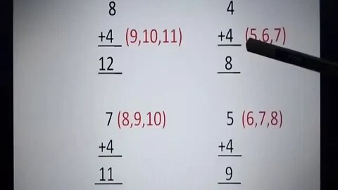 Prep Maths Addition of 4 part 2