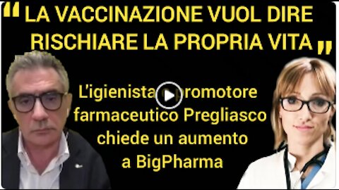 Vaccinarsi vuol dire rischiare la vita! è stato detto!