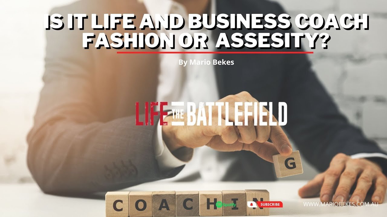 Is it life and bussines coach fashion or necessity?