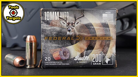 Can A-Frame Bring The A-Game?...10MM Federal Premium Swift A-Frame AMMO Ballistic Gel Test!