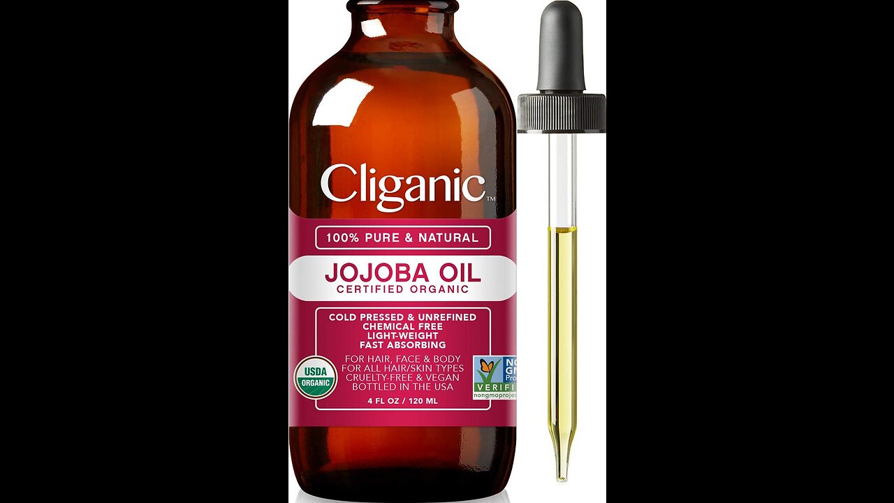 Organic jojoba oil