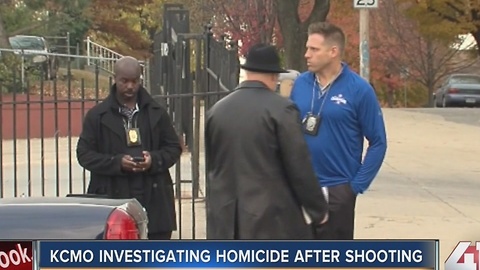 KCMO investigating homicide after shooting