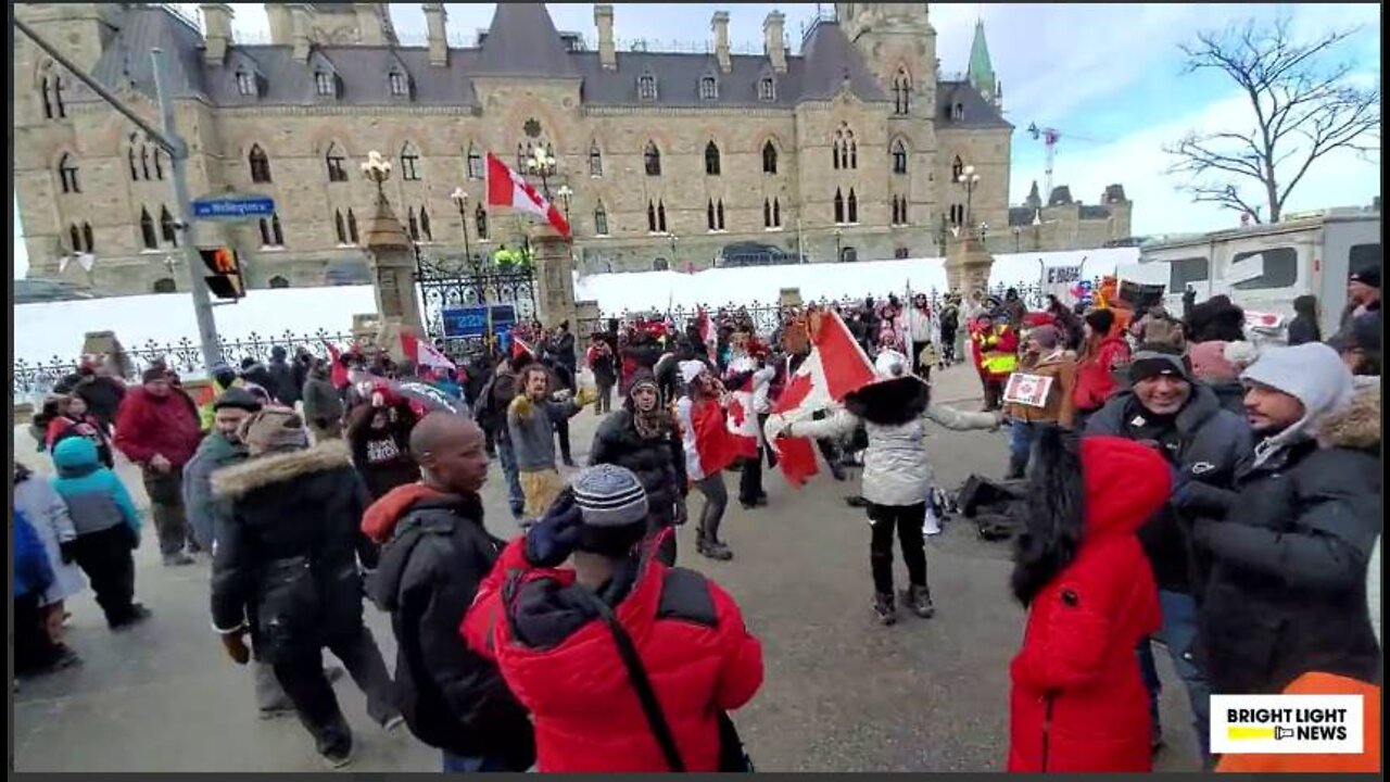 Truckers For Freedom in Ottawa