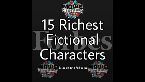 Richest Fictional Characters 2013