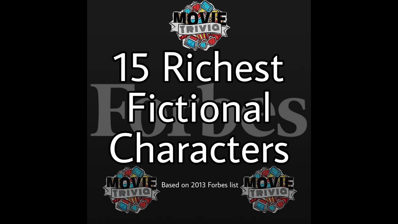 Richest Fictional Characters 2013