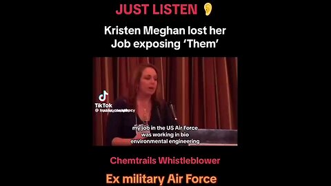 KrisKristen Meghan lost her Job exposing 'Them'.