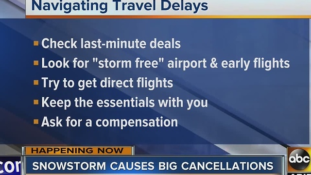 How to prepare for cancellations and delays when traveling for holidays