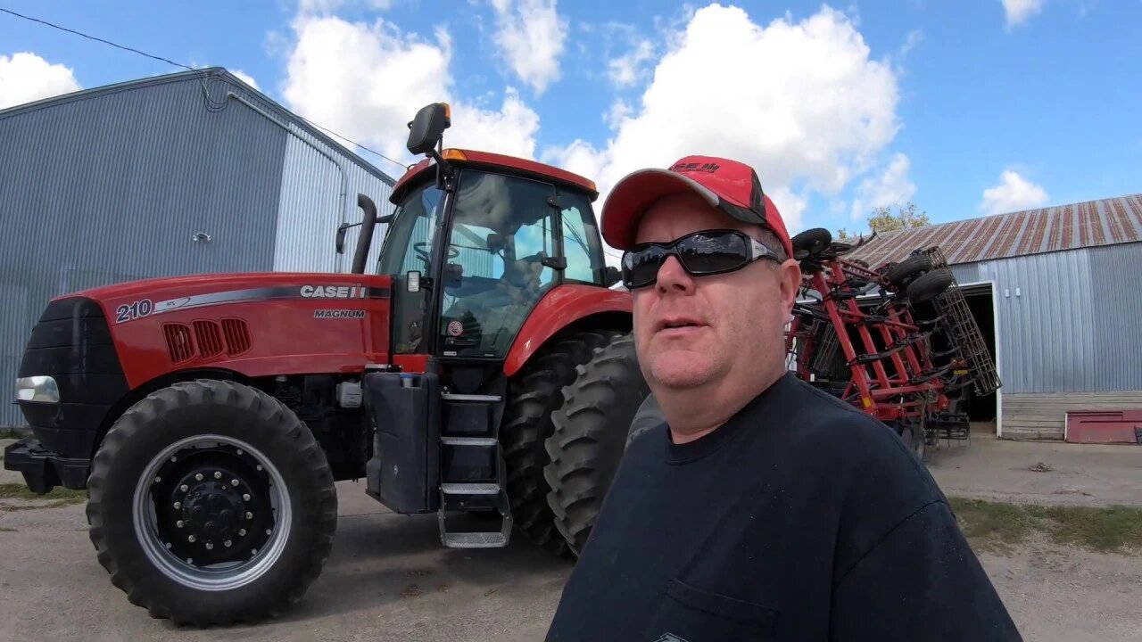 Digging the Home Farm Before Winter Wheat Planting