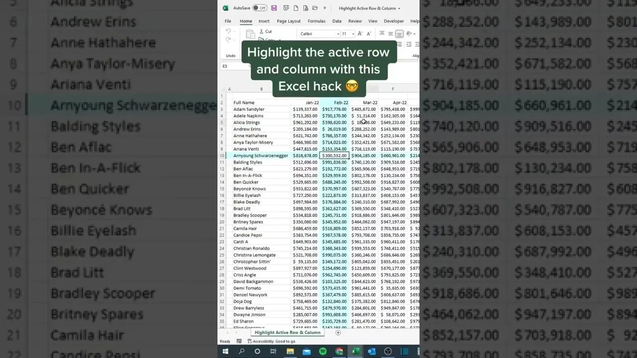 Microsoft Excel is one of the most popular applications for data analysis. Awesome Excel Tips .