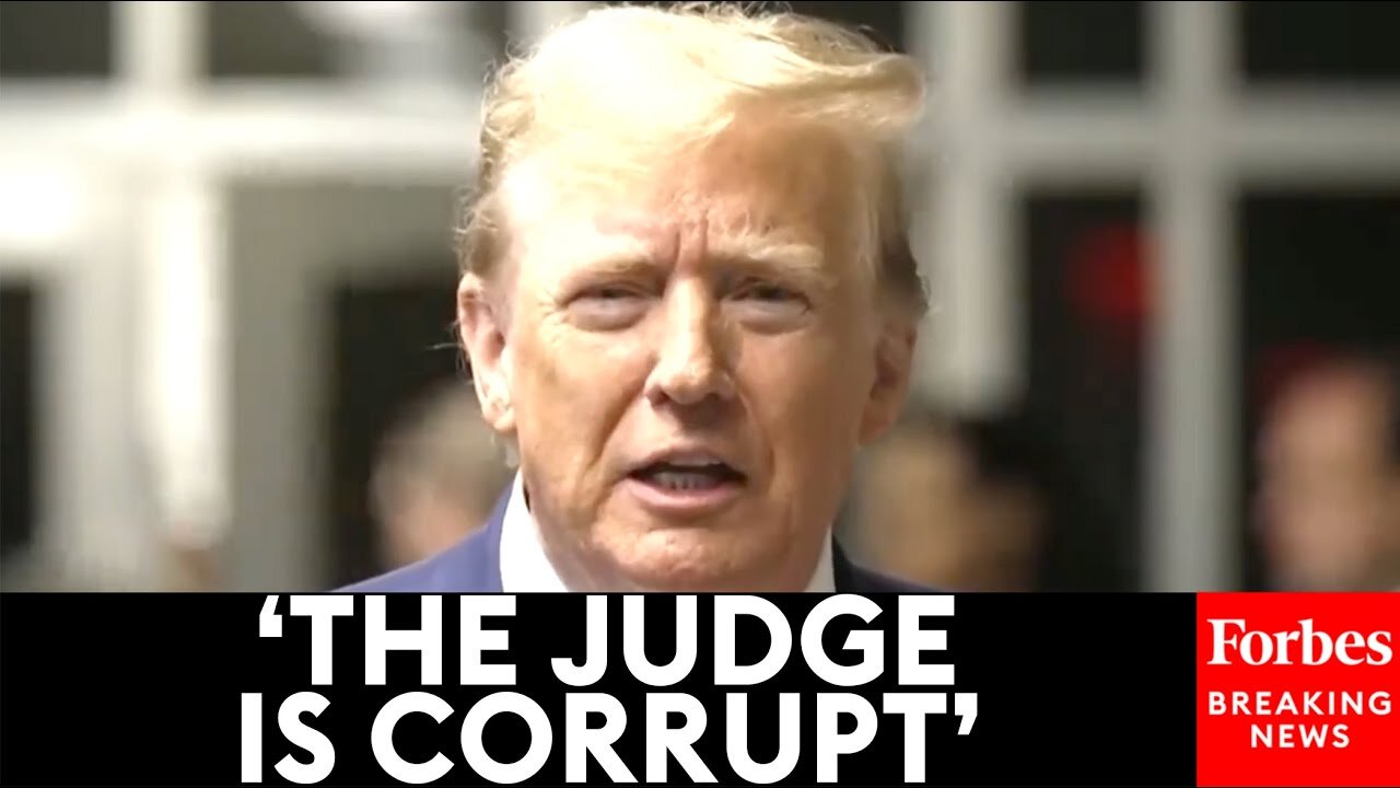 WATCH: Donald Trump Delivers Fiery Remarks Against Judge In NYC Hush Money Case