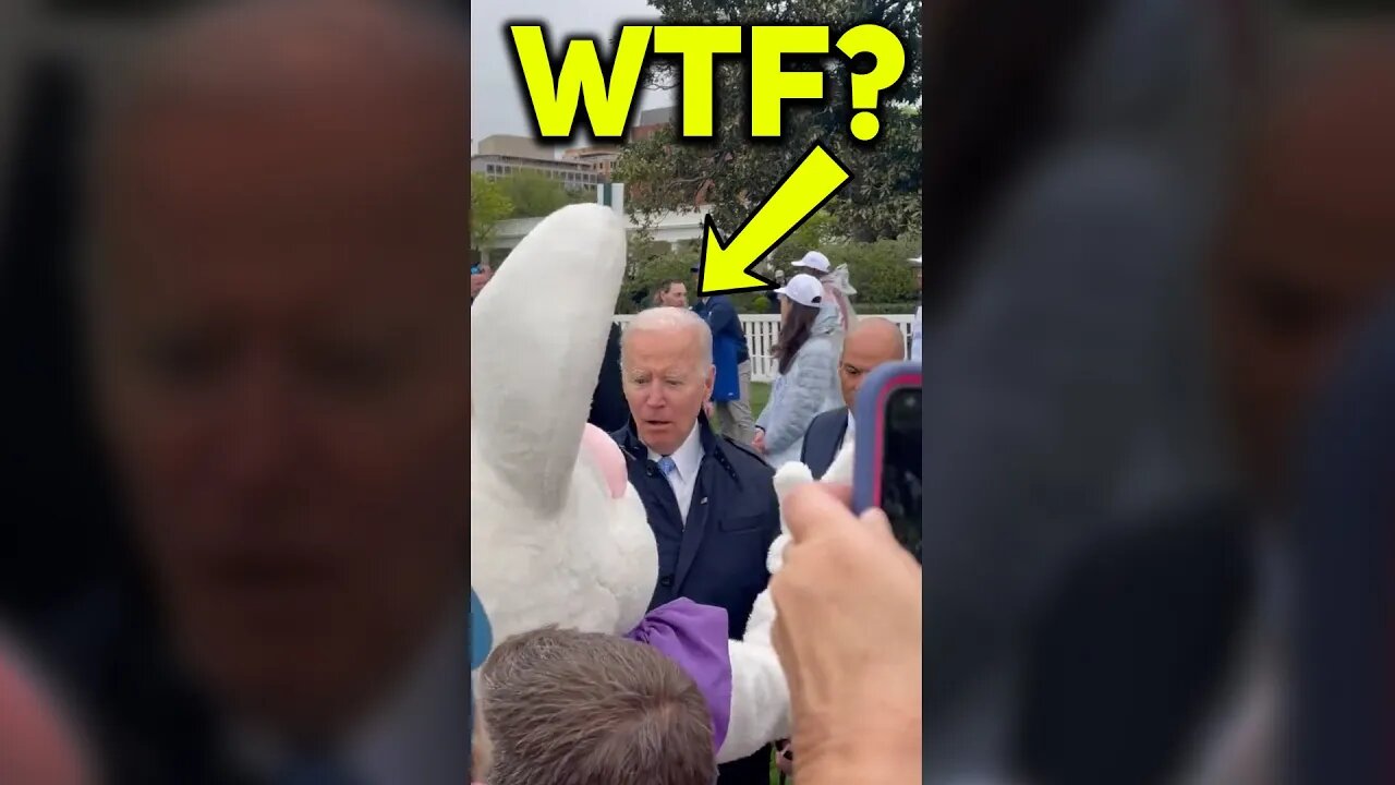 WEIRD: Why Is The Easter Bunny Directing Joe Biden?