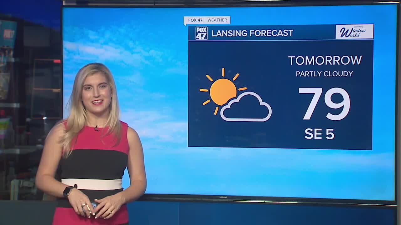 Today's Forecast: Mostly sunny and pleasantHigh pressure stays in control for the rest of this week producing mostly sunny to partly cloudy skies with low humidity levels. Temperatures will top out in the upper 70s through Friday and overnight lows will g