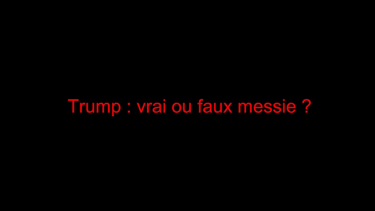 Trump : vrai ou faux messie ?