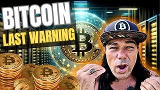 LAST WARNING BITCOIN ABOUT TO DO THE IMPOSSIBLE!!!