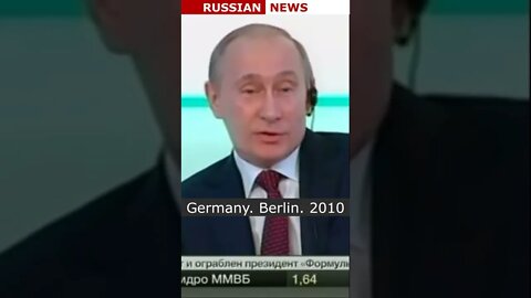 Putin: Funny historical video 2010! How will you heat? Firewood? | Russian news #Shorts