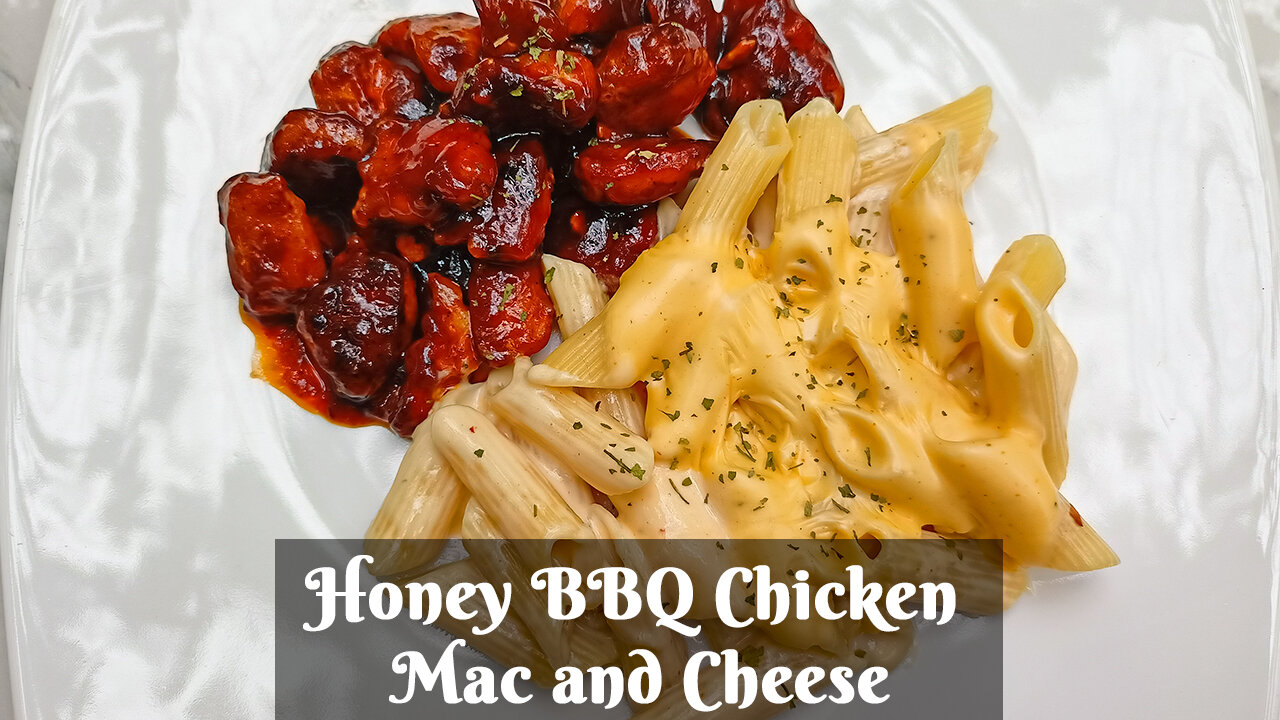 Honey Barbeque Chicken Mac and Cheese | হানি বারবিকিউ চিকেন ম্যাক এন্ড চীজ | The Best Combo Meal