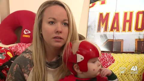 'She just really went above and beyond': Family thanks local artist for customized corrective helmet