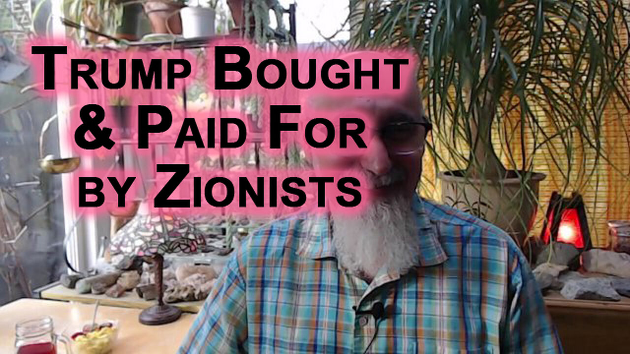 Trump Bought & Paid For by Zionists, but There Is a Small Possibility He Can End Genocide in Gaza