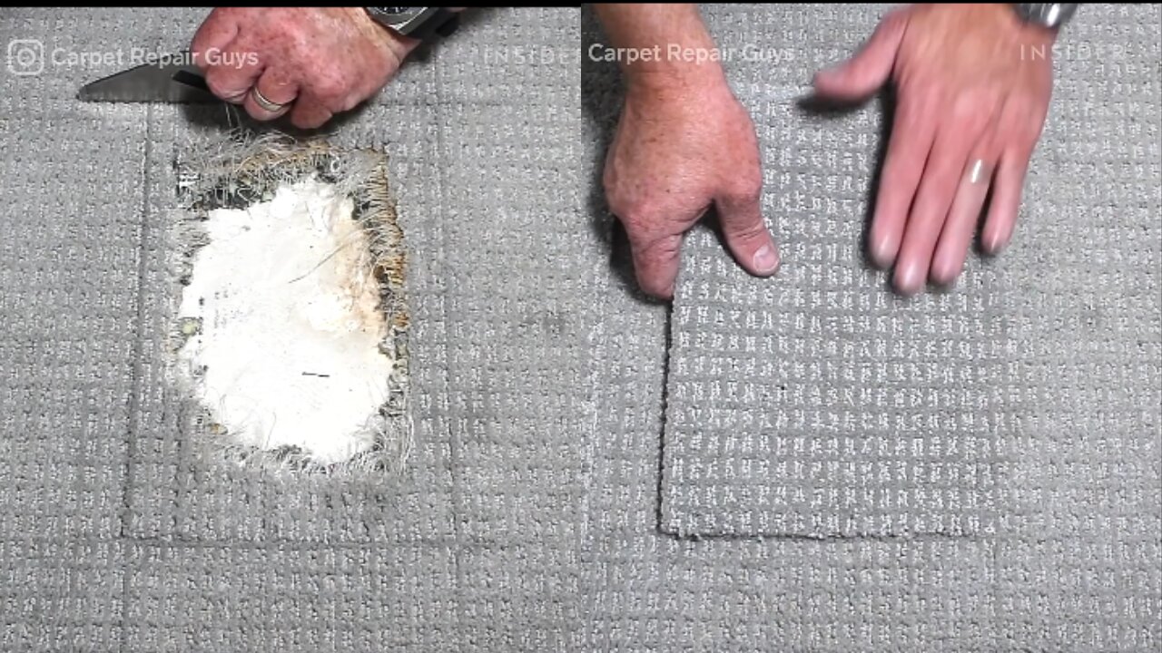 These Carpet Repairs Are So Satisfying!