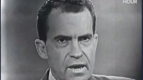 Richard Nixon (R) presidential candidate from California 1960